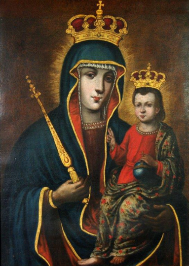 Obraz Matki Boskiej Jawornickiej XVII w.